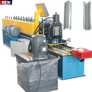 Metal furring machine for drywall