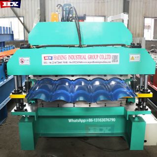 Machine à fabriquer la tole panneaux tuiles